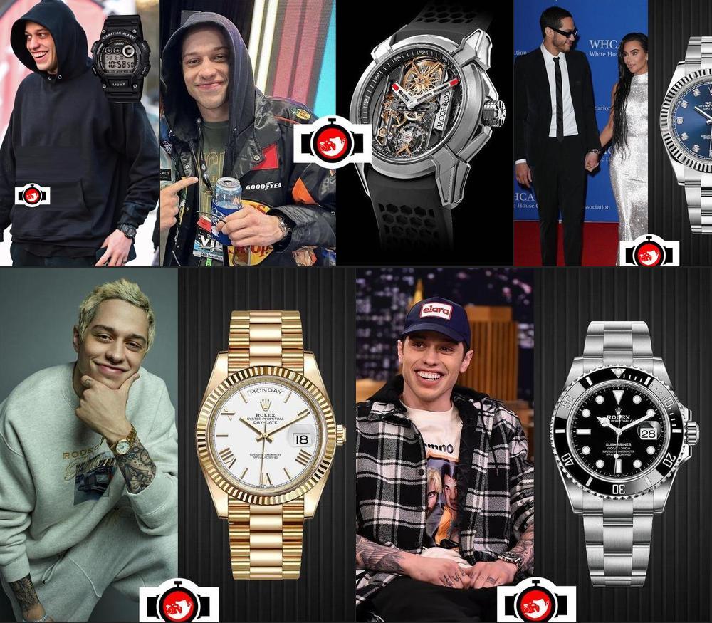 Pete Davidson's Watch Collection: A Wristful of Timepiece Glamour